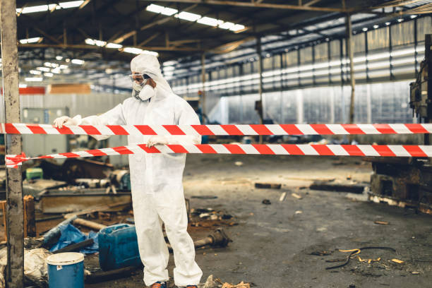 Professional Crime Scene Cleanup technician working in Oak Grove, MO
